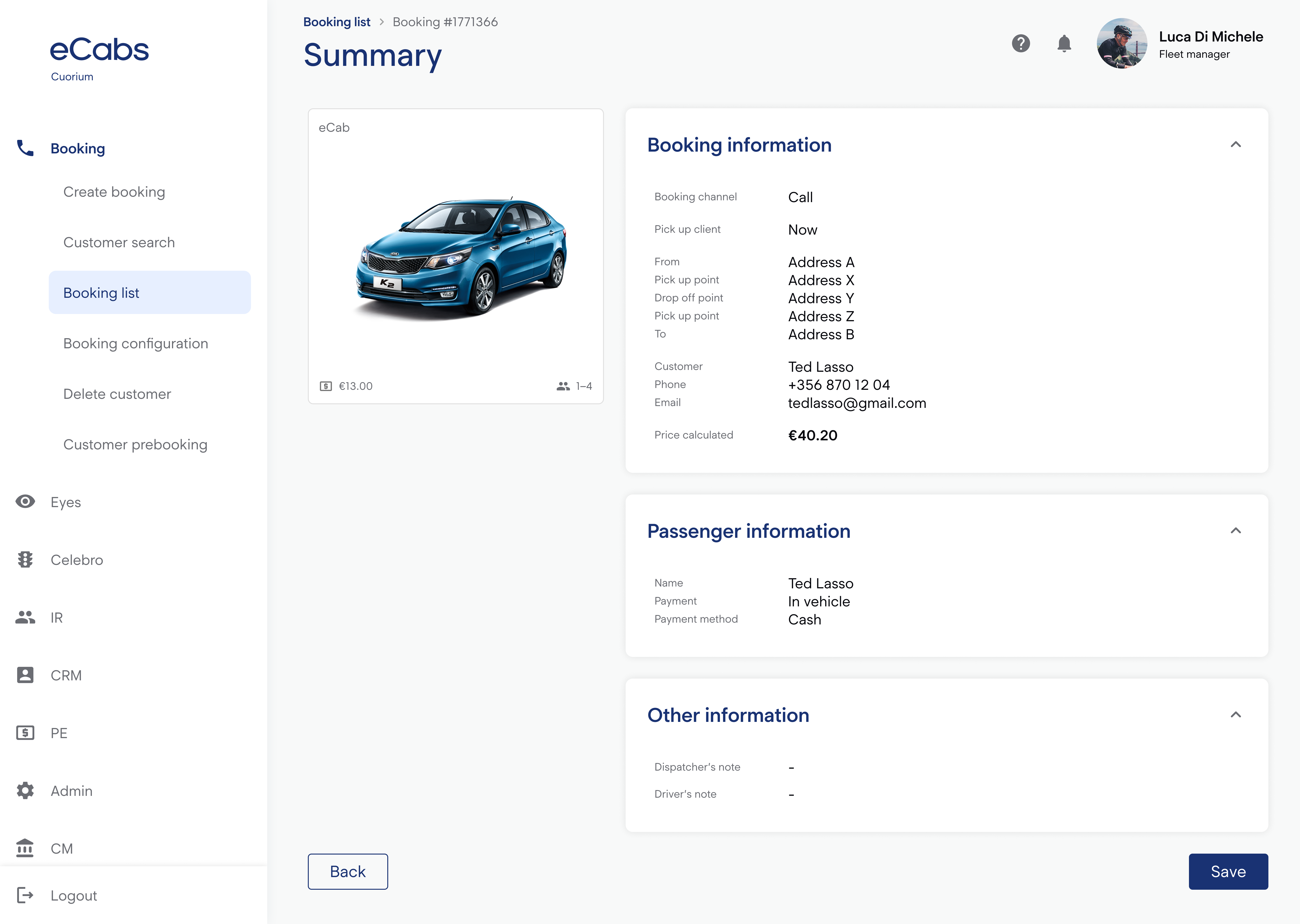 Booking-Summary